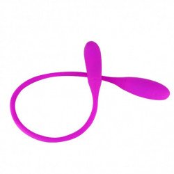 AMOR PRECIOSO - VIBRADOR INTELIGENTE CON FORMA DE SERPIENTE 7 V + 3 COSQUILLAS