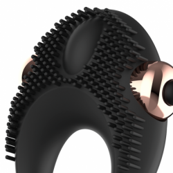 WOMANVIBE - ANILLO VIBRADOR DE SILICONA THOR