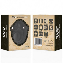 WOMANVIBE - ANILLO VIBRADOR DE SILICONA THOR