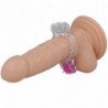 AMOR CASUAL - ANILLO VIBRADOR DOBLE PLACER TRANSPARENTE