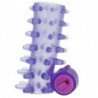 AMOR CASUAL - ANILLO VIBRADOR CON FUNDA MORADA
