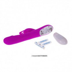 AMOR PRECIOSO - VIBRADOR ROBERT DE FLIRTATION CON ESTIMULADOR DE CLÍTORIS