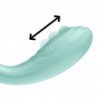 SATISFACTOR - VIBRADOR DE PUNTO G DE PLACER RRROLLING, VERDE