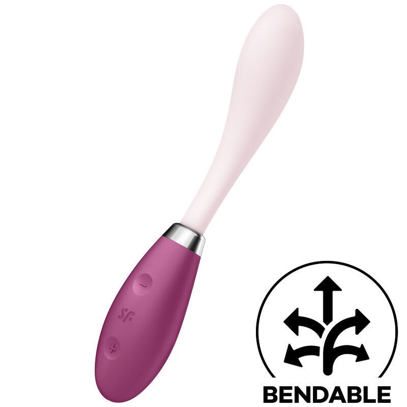 SATISFACTOR - MULTIVIBRADOR G-SPOT FLEX 3 ROJO