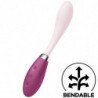SATISFACTOR - MULTIVIBRADOR G-SPOT FLEX 3 ROJO