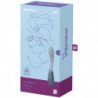 SATISFACTOR - VIBRADOR MULTIUSOS G-SPOT FLEX 3 GRIS