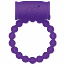 AMOR CASUAL - ANILLO VIBRADOR PARA PAREJAS 25 VIOLETA