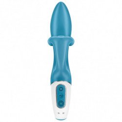 SATISFYER EMBRACE ME VIBRADOR PUNTO G - TURQUESA