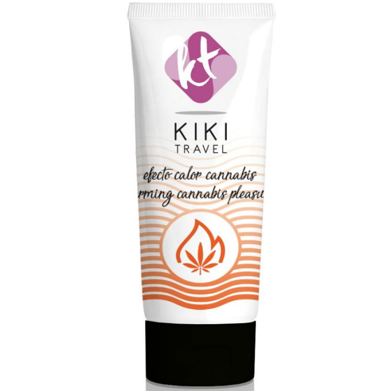 KIKÍ TRAVEL - LUBRICANTE CON EFECTO CALIENTE DE CANNABIS 50 ML