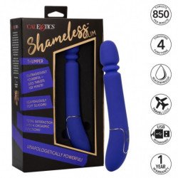 CALEX SHAMELESS SLIM THUMPER MASAJEADOR - AZUL