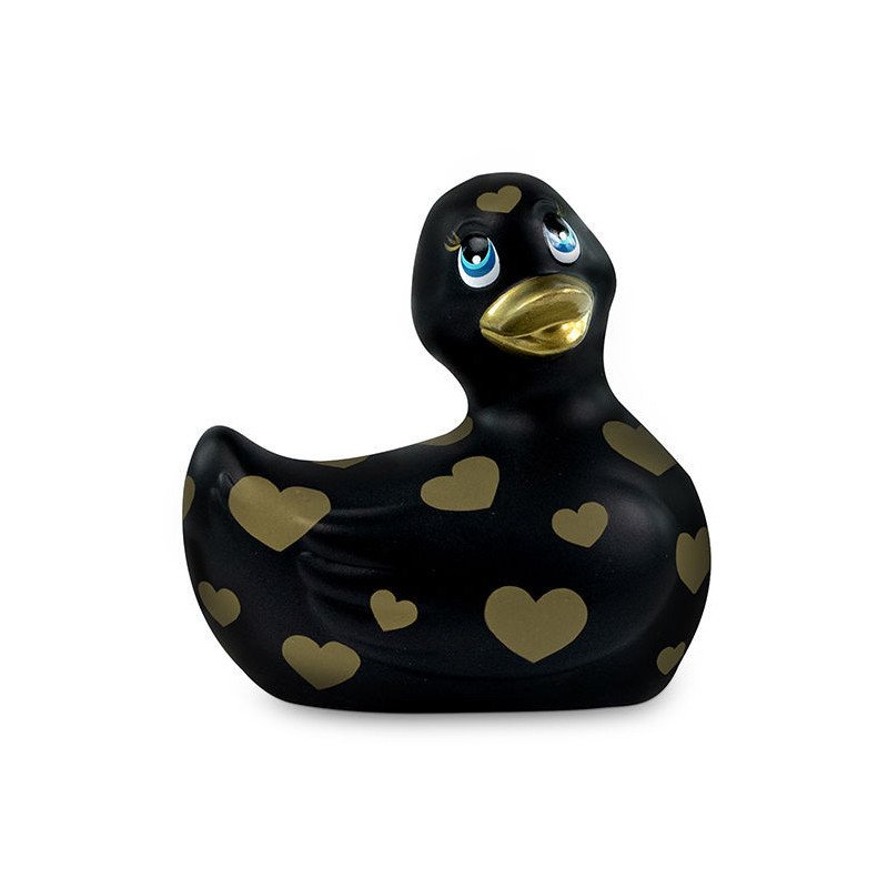 I RUB MY DUCKIE 2.0 | PATO VIBRADOR ROMANCE (BLACK & GOLD)