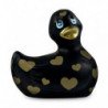 I RUB MY DUCKIE 2.0 | PATO VIBRADOR ROMANCE (BLACK & GOLD)