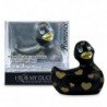 I RUB MY DUCKIE 2.0 | PATO VIBRADOR ROMANCE (BLACK & GOLD)