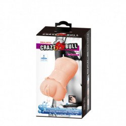 TORO LOCO - MASTURBADOR DE VAGINA CON CUERO DE AGUA MODELO 2