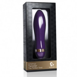 ROCKS-OFF - VIBRADOR TWISTER CON 10 MODOS