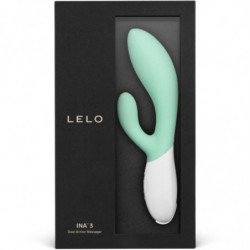 LELO - INA 3 VIBRADOR CONEJO VERDE ALGAS MARINAS DE LUJO