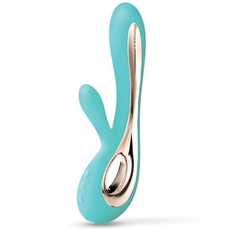 LELO - SORAYA 2 VIBRADOR CONEJO VERDE AGUA