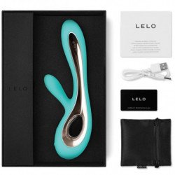 LELO - SORAYA 2 VIBRADOR CONEJO VERDE AGUA