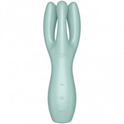 SATISFYER THREESOME 3 VIBRADOR - VERDE
