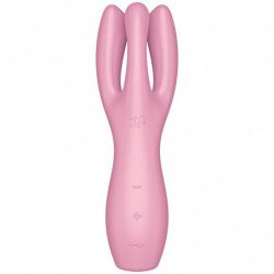 SATISFYER THREESOME 3 VIBRADOR - ROSA