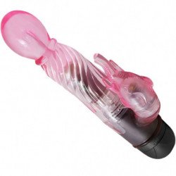 BAILE - TE REGALAMOS UN VIBRADOR AMANTE CON CONEJO ROSA Y 10 MODOS