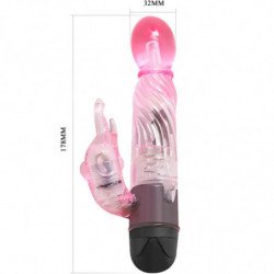 BAILE - TE REGALAMOS UN VIBRADOR AMANTE CON CONEJO ROSA Y 10 MODOS