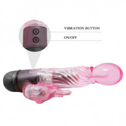 BAILE - TE REGALAMOS UN VIBRADOR AMANTE CON CONEJO ROSA Y 10 MODOS