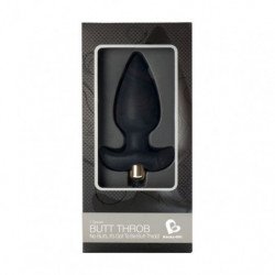 ROCKS-OFF - ESTIMULADOR DE PUNTO PULSO BUTT THROB 7 VELOCIDADES NEGRO