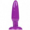 BAILE - TAPÓN ANAL PEQUEÑO LILA DE 15 CM