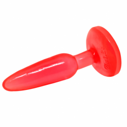 BAILE - TAPÓN ANAL ROJO DE TACTO SUAVE 14,2 CM