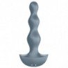 SATISFACTOR - VIBRADOR LOLLI PLUG DE 2 ENCHUFES GRIS