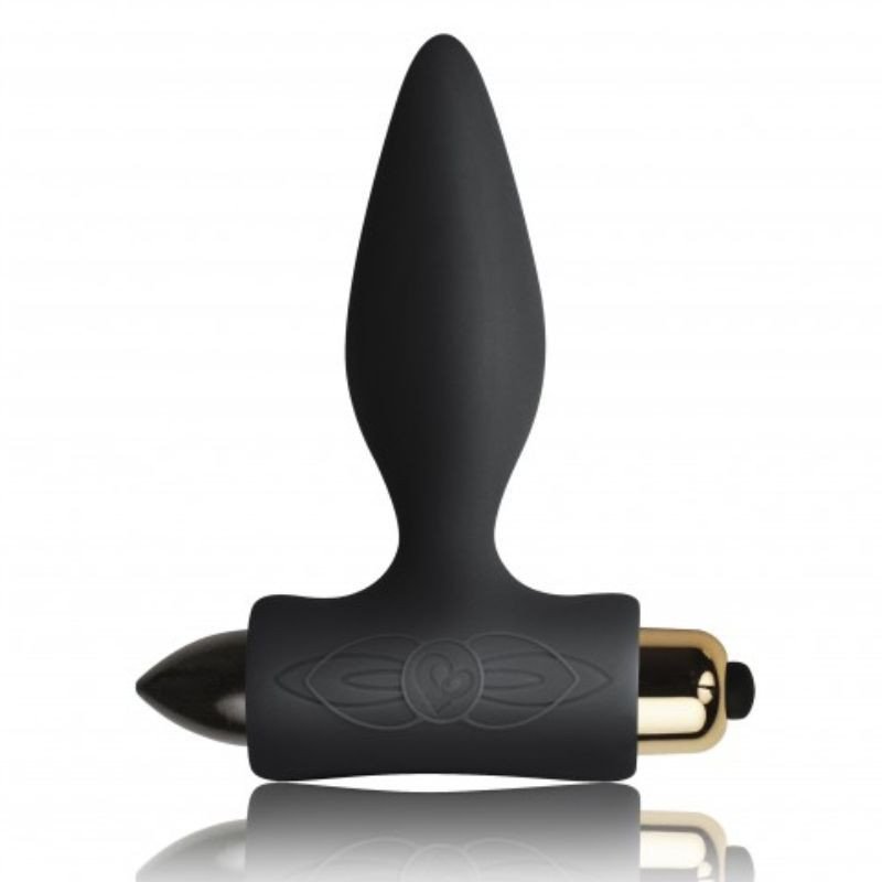 ROCKS-OFF - TAPÓN ANAL PETITE SENSATIONS PARA PRINCIPIANTES - NEGRO