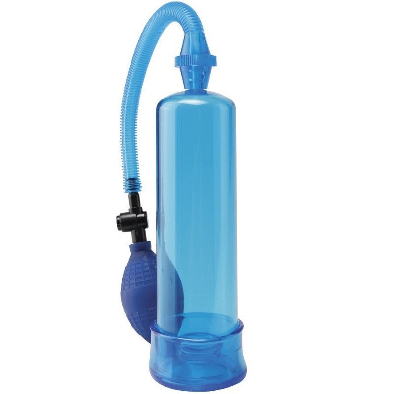 BOMBA DE POTENCIA PARA PRINCIPIANTES - TRANSPARENTE - AZUL