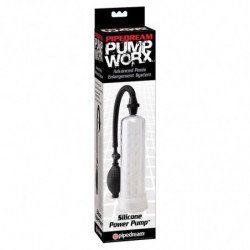 PUMP WORX - BOMBA DE POTENCIA DE SILICONA TRANSPARENTE