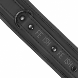 SUMISIÓN FETICHE - CONJUNTO DE ESPOSAS PARA MANOS Y TOBILLOS CON FORRO DE NOPRENE