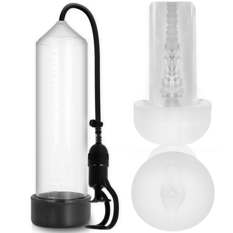 ADICTO A LAS BOMBAS - RX5 TRANSPARENTE CON MASTURBADOR