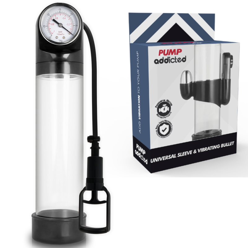 ADICTO A LAS BOMBAS - VIBRADOR TRANSPARENTE RX9