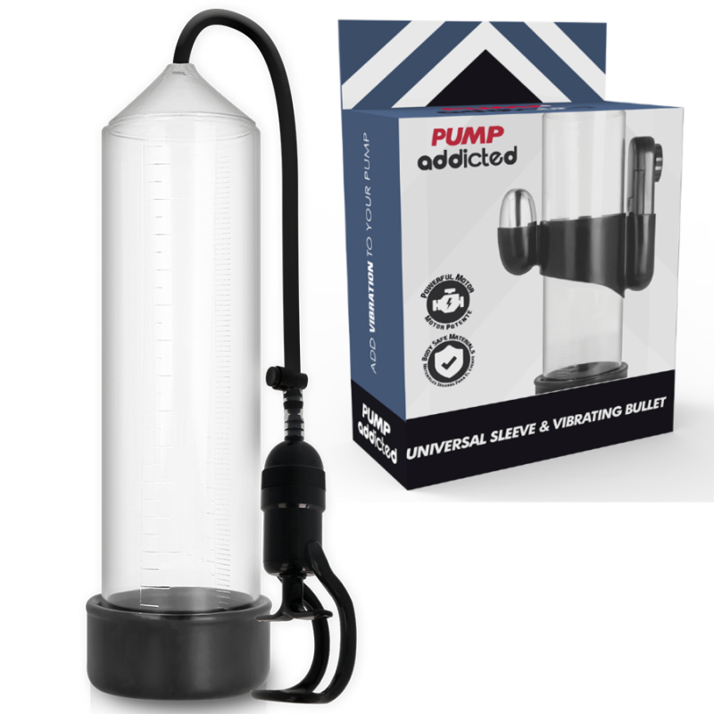 ADICTO A LAS BOMBAS - VIBRADOR TRANSPARENTE RX5