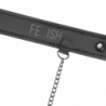 SUMISIÓN FETICHE - ANILLO DE AMORDAZAMIENTO CON PINZAS PARA PEZONES