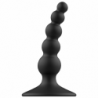 JUGUETES ANALES ADDICTED - TAPÓN SEXUAL ANAL DE 10 CM NEGRO