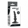 JUGUETES ANALES ADDICTED - TAPÓN SEXUAL ANAL DE 10 CM NEGRO