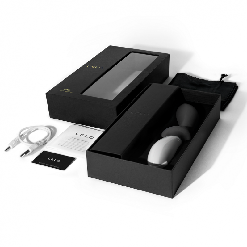 LELO - VIBRADOR PROSTÁTICO NEGRO LOKI