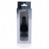 INTENSO - TAPÓN ANAL PIPO L SILICONA NEGRA 13 CM