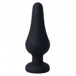 INTENSO - TAPÓN ANAL PIPO L SILICONA NEGRA 13 CM
