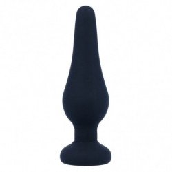 INTENSO - TAPÓN ANAL PIPO S SILICONA NEGRA 9,8 CM