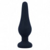 INTENSE - TAPÓN ANAL PIPO S SILICONA NEGRA 9,8 CM