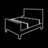 FETISH SUBMISSIVE - JUEGO DE SUJETADORES DE CAMA DE LUJO CON FORRO DE NOPRENE