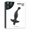 JUGUETES PARA ADICTOS - MASAJEADOR ANAL CON VIBRACIÓN NEGRA MODELO 1