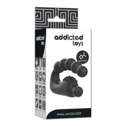 JUGUETES PARA ADICTOS - MASAJEADOR ANAL PROSTÁTICO CON VIBRACIÓN