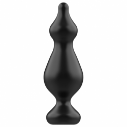 JUGUETES ANALES ADDICTED - TAPÓN SEXUAL ANAL DE 13,6 CM NEGRO